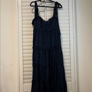 Lulu's Midnight Blue Maxi Dress